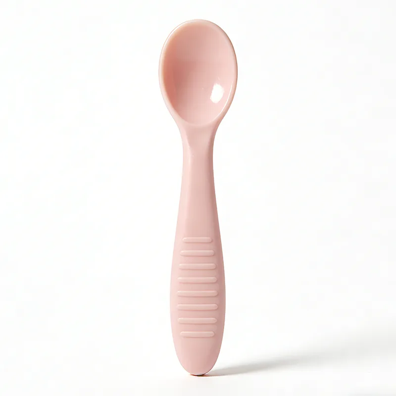 Colheres de silicone líquido para bebê
