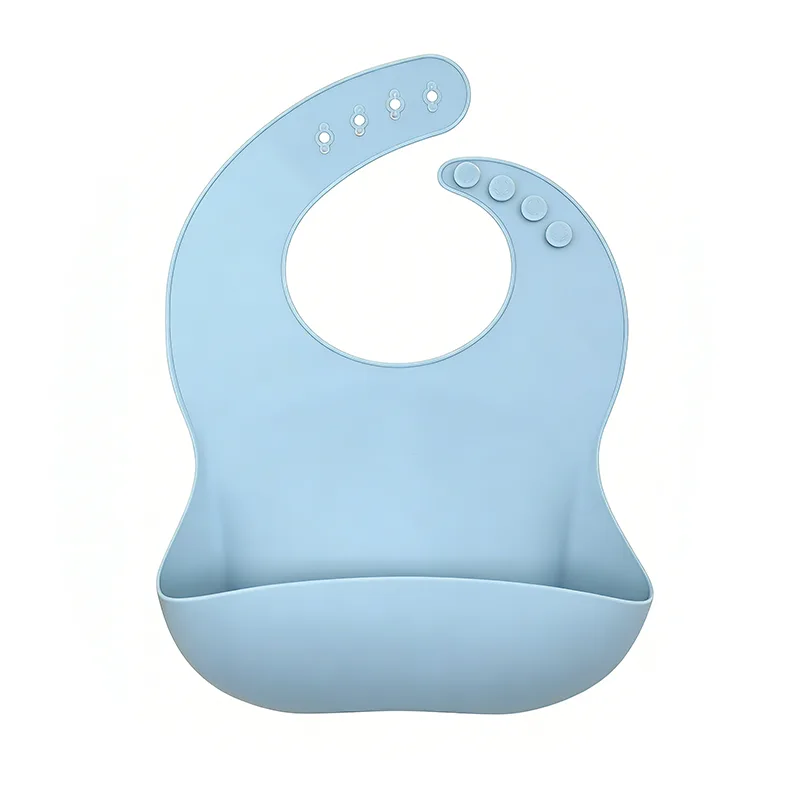Babadores de silicone para bebês