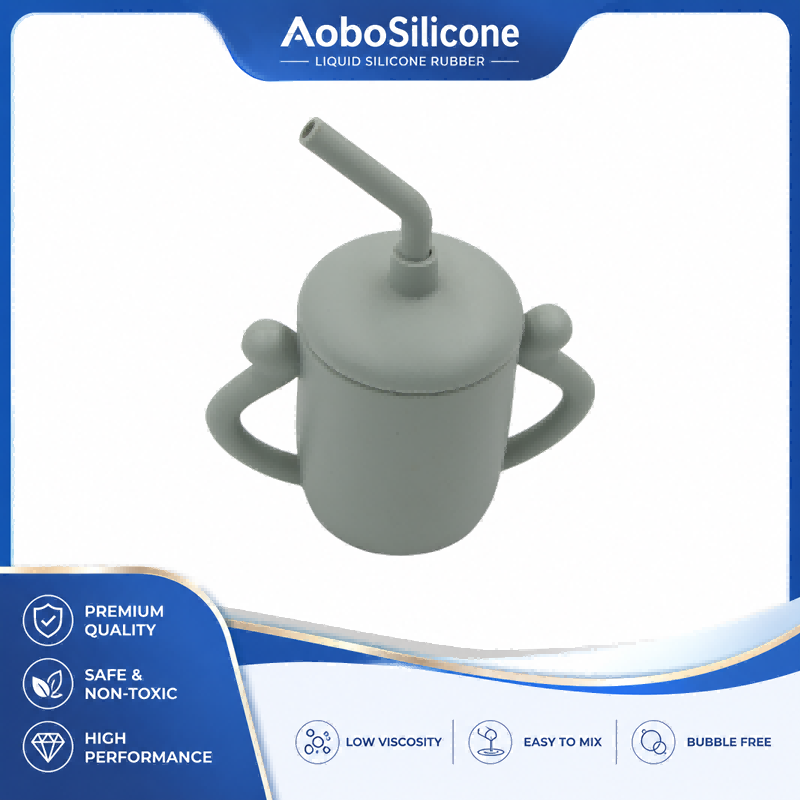 Garrafa de água de silicone de qualidade alimentar