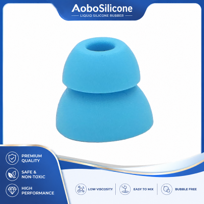 Pontas auriculares de silicone