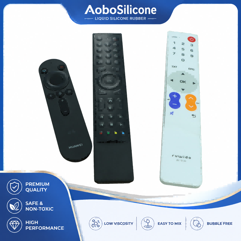 Teclado de controle remoto de silicone
